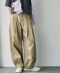 新品☆未使用☆coen☆ランタンパンツ☆web限定カラー☆人気