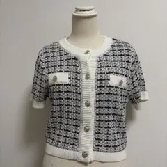 melt the lady クロップドニットトップス　メルトザレディ melt the lady クロップドニットトップス - メルカリ