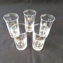 HOYA クリスタルガラス タンブラー5個セット
