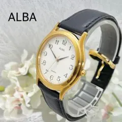 SEIKO セイコー ALBA アルバ ゴールドカラー メンズ腕時計 稼働品のサムネイル