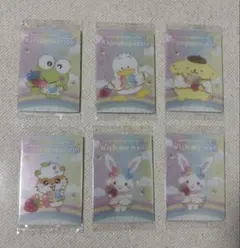 サンリオキャラクターズ ウエハース10 6枚セット けろっぴ プリン他