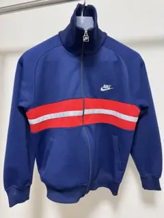 激レアNike 青 トラックジャケット ジャージ 80s日本製 紺タグ - メルカリ