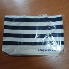 le coq sportif ストライプ トートバッグ