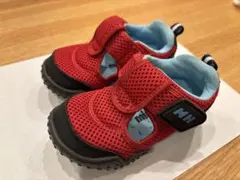 【美品】ミキハウス15㎝メッシュサンダル