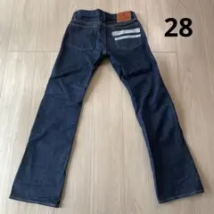 桃太郎ジーンズ　デニム　濃紺　28 岡山のサムネイル