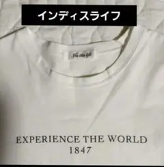 In this life 白 Tシャツ　インディスライフ 半袖　夏 ウエア　Fのサムネイル