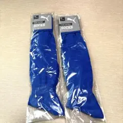 PUMA サッカー ストッキング 25-27cm ブルー 2足セットのサムネイル