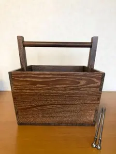 美品　木製　箱炭取　茶道具　炭入れ　箱炭斗　炭斗　しっかりとした丁寧な作り 炭斗箱（炭とり箱） – 【火鉢専門通販ショップ】火鉢.shop 増田屋