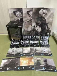 ニーアオートマタ 一番くじ 2B フィギュア イラストボード 他 まとめ売り