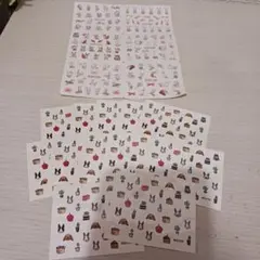 ネイルシール うさぎ まとめ売り ７種類 13枚セット ラビット　バニー