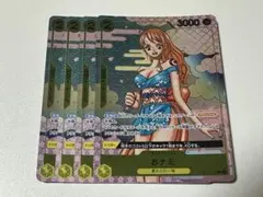 ワンピースカード　おナミ　2nd anniversary プロモ　パラレル　4枚