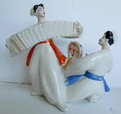 RUSSIAN 1960s PORCELAIN DANCING vintage