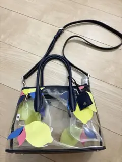 ケイトスペード トートバッグ ペンギン シロクマ ポーチ リバーシブル