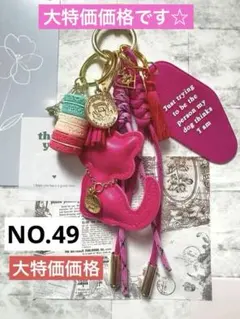 じゃらじゃらキーホルダー キーホルダー バックチャーム#NO.49