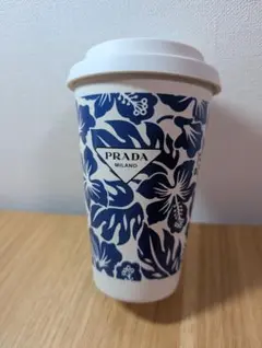 【未使用】PRADA プラダ ノベルティ タンブラー エコカップ ストロー付属