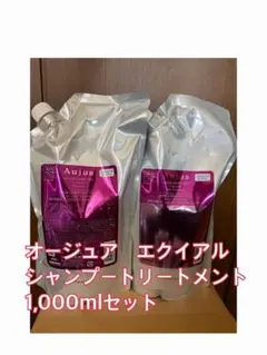 Aujua エクイアル シャンプー トリートメント 1000mlセット
