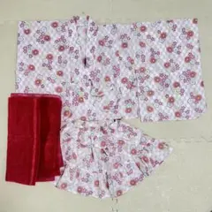 子ども　セパレート浴衣セット