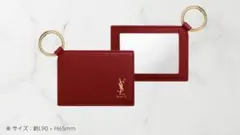 YSL オリジナル レッドミラー　ノベルティ　非売品　限定　イヴサンローランのサムネイル