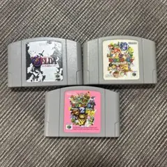 3点セット Nintendo64 ゼルダ マリオパーティ2 マリオパーティ