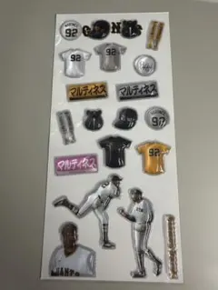 読売ジャイアンツ プレイヤーズクリアジェルシール マルティネス