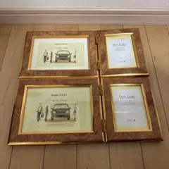 ツインフレーム 写真立て 2個セット