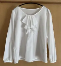 ブラウス長袖白