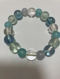 【ブルー系/アマゾナイト等】パワーストーンブレスレット