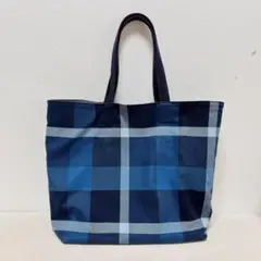 未使用　バーバリーブルーレーベル　クレストブリッジ　トートバッグ BURBERRY BLUE LABEL ブルーレーベルクレストブリッジ バッグ