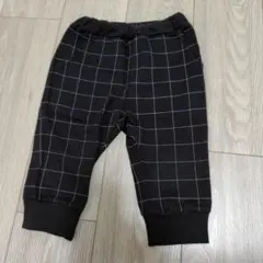西松屋 チェック柄 パンツ 100cm 七分丈