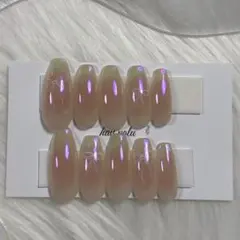 ネイルチップ現品 韓国 バレエコア リボン 量産型 チーク y2k