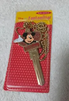 【ミッキー】 ディズニーキーホルダー チャーム 合鍵 複鍵 非売品 希少