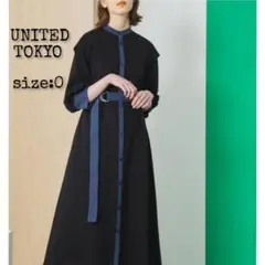 ユナイテッドトウキョウ 2wayカットワンピース ロングワンピース七分袖