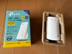 TP-Link RE200 AC750 Wi-Fi中継器 メッシュ対応 箱付きのサムネイル