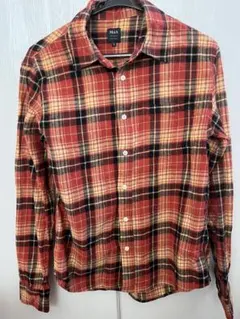 M&S　長袖シャツ　ネルシャツ