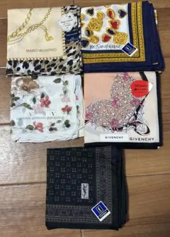 ANNA SUI 。セリーヌ。バーバリー。ハンカチ3点セット。 - メルカリ