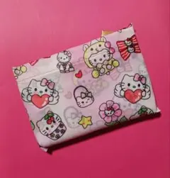 キャラクターエコバッグ　大容量　軽量　折り畳み　ハローキティ　キティちゃん