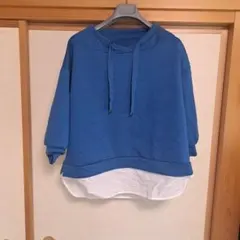 ブルー スウェット