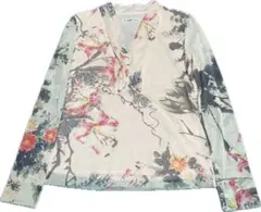 VIVIENNE TAM 花柄 シアー 長袖トップス ヴィヴィアンタム　ゆりのサムネイル