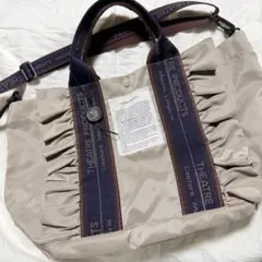 THEATRE PRODUCTS テムズ フリルショルダーバッグ L