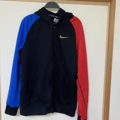 Nike Dri-FIT ジャージセットアップ L 黒/青/赤