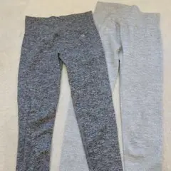 FOREVER21 レギンス　グレー　ヨガウエア　スポーツウエア　スパッツ　M