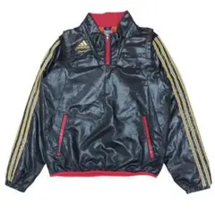 adidas アディダスプロフェッショナル ハーフジップ 野球 ブルゾン S
