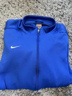 【90s ナイキ】トラックジャケット 青ブルー nike