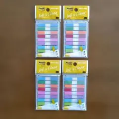 ３M　Post-it　ポスト・イット　透明スリム見出し　全９色　４セットのサムネイル