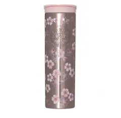 SAKURA2026ステンレスボトルメタリックライトピンク473ml スタバ