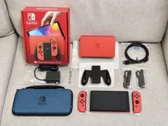 『美品』Nintendo Switch本体 有機EL マリオレッド