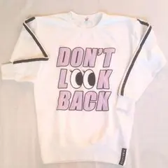 ピンクラテMロングトレーナー白ラブトキシックレピピアルマリオ