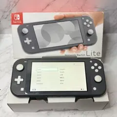 NintendoSwitchLiteグレー 本体 極美品 動作確認済み 箱付き - メルカリ