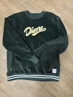 Dime ダークグリーン トレーナー　コーデュロイのサムネイル