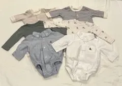 ベビー 赤ちゃん 服 長袖 50-60サイズ 6点セット 男の子
